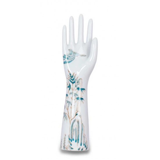 ESCULTURA MAO EM CERAMICA BAMBU ESCULTURA MAO EM CERAMICA BAMBU