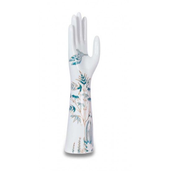 ESCULTURA MAO EM CERAMICA BAMBU ESCULTURA MAO EM CERAMICA BAMBU