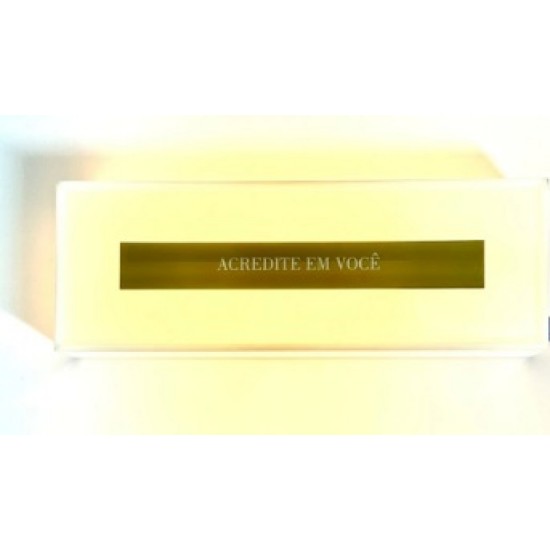 LUMINARIA CAIXINHA INSPIRAÇAO - ACREDITE EM VOCÊ LUMINARIA CAIXINHA INSPIRAÇAO - ACREDITE EM VOCÊ
