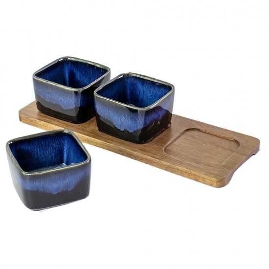 PORTA APERITIVOS 3 PEÇAS