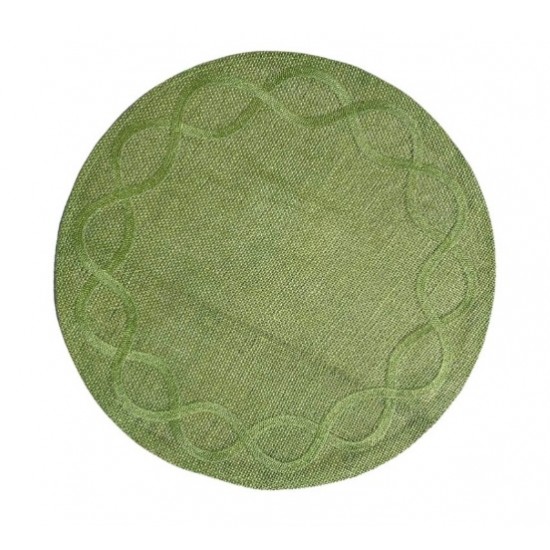 Jogo Americano Auguri Casa Marea Verde 38cm Jogo Americano Auguri Casa Marea Verde 38cm