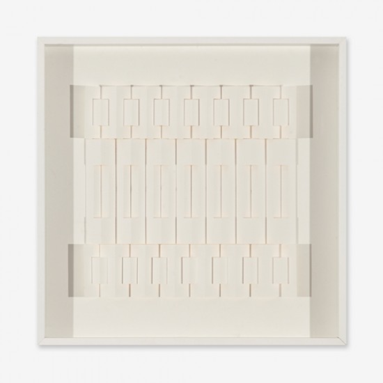 QUADRO LINHA TEXTURA BRANCO - LEILA NISHI QUADRO LINHA TEXTURA BRANCO - LEILA NISHI