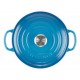 PANELA REDONDA AZUL MARSEILLE 22CM - LE CREUSET PANELA REDONDA AZUL MARSEILLE 22CM - LE CREUSET